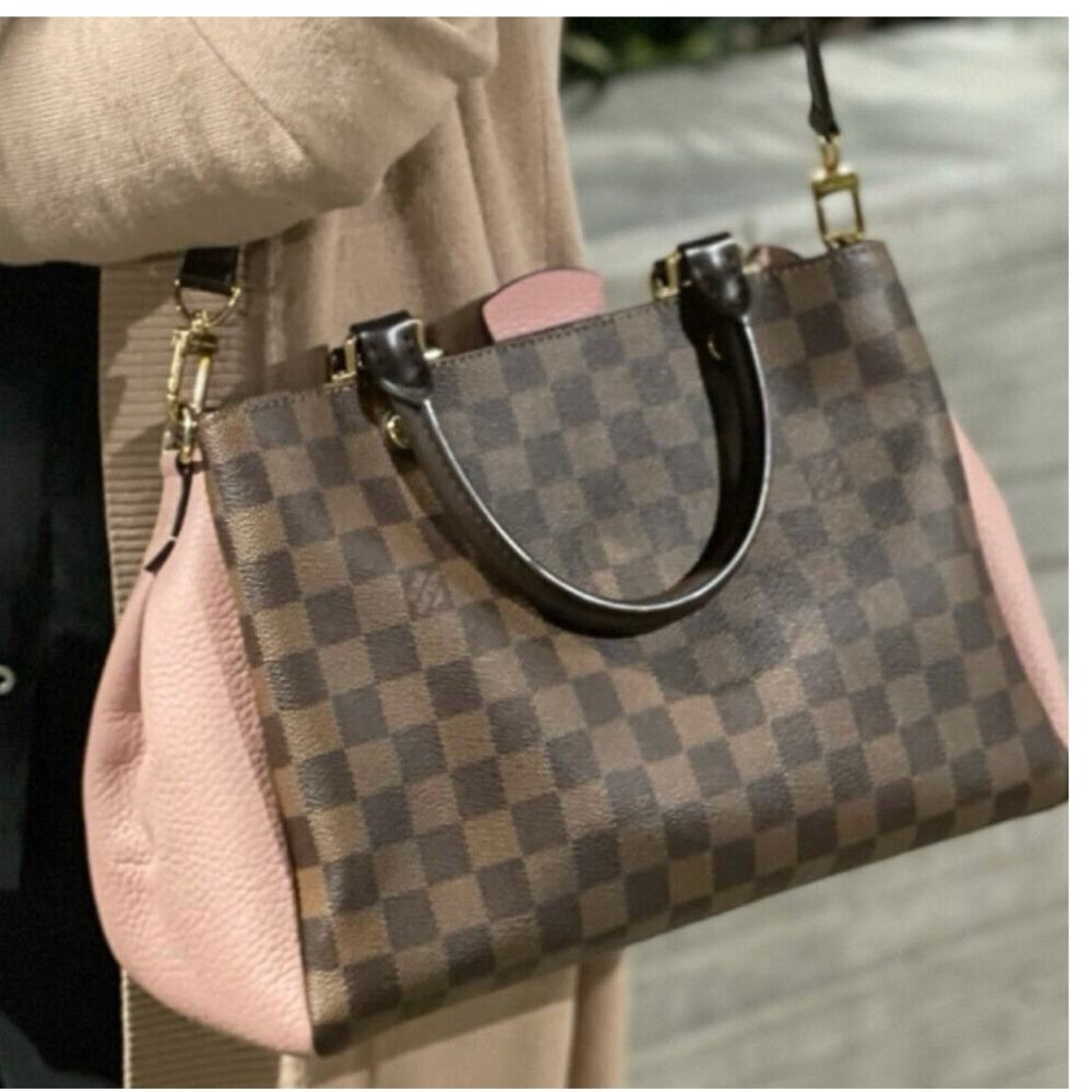 💎✨SUPER RARE✨💎 Authentic Louis Vuitton  Brittany Damier Ebene Bag